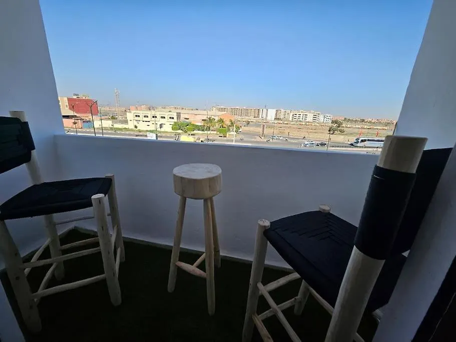 Marrakesh Menara Apartment Near Gueliz, Train And Coach Morocco